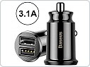 Nabíječka do auta BASEUS GRAIN 2x USB 5V 3.1A