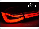 Zadní LED světla, světlomety, lampy BMW F30, 2011-2018, SEQ, červená