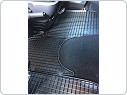 Gumové koberce VW Transporter T5, T6 2003-2021 1.řada 2.místa