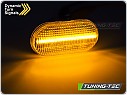 Boční LED dynamické blinkry Renault Clio II, 1998-2005, bílé