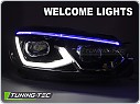 Přední světla, světlomety, lampy VW Golf 6 2008-2013, FULL LED, černé