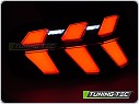 Zadní LED světla, světlomety, lampy Ford Mustang 2010-2013, SEQ, černé