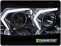 Přední LED světla, světlomety, lampy BMW E90, E91 2005-2008, chrom