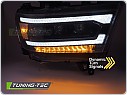 Přední FULL LED světla, světlomety, lampy Dodge RAM, 2019-2022, SEQ, DRL, černé