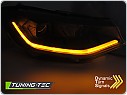 Přední světla, světlomety, lampy VW Caddy 2020-, DRL, SEQ, LED, TubeLight, černé