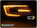 Přední LED světla, světlomety, lampy Subaru Forester IV, 2013-2018, DRL, SEQ, chrom