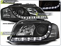 Přední světlomety Audi A3 8P, 2003-2008, LED Daylight, černé black LPAU44