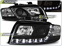 Přední světlomety Audi A4, 2001-2004, LED Daylight, černé black LPAU32