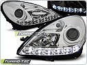 Přední světla Mercedes SLK R171, 2004-2011, LED Daylight, chrom LPME37