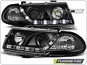 Přední světlomety, světla, lampy Opel Astra F, 1995-1997, LED Daylight, černé black LPOP62