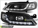 Přední světlomety, světla, lampy Opel Vectra B, 1999-2002, LED Daylight, černé black LPOP48