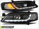 Přední světlomety, světla, lampy Opel Vectra B, 1995-1998, LED Daylight, černé black + LED blinkr LPOP74