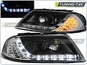 Přední světlomety, světla, lampy Volkswagen Passat 3BG, 2001-2004, LED Daylight, černé black + LED blinkr LPVWC8