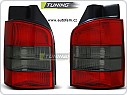 Zadní světlomety, světla, lampy Volkswagen T5, 2003-2009, kouřové, červené LTVW91