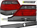 Zadní světla, lampy Mercedes W140, S class, 1995-1998, kouřové, červené LTME08