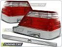 Zadní světla, lampy Mercedes W140, S class, 1995-1998, bílé, červené LTME07