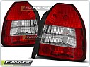 Zadní světla, lampy Honda Civic, 1995-2001, 3dveř, čiré, červené LTHO06