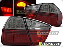 Zadní světla, lampy LED BMW E90, 2005-2008, sedan, kouřové, červené LDBM68