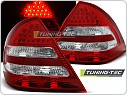 Zadní světla, lampy LED Mercedes W203, C-class, 2004-2007, bílé, červené LDME37