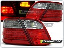 Zadní světla, lampy LED Mercedes CLK W208, 1997-2002, kouřové, červené LDME39