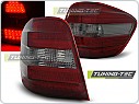 Zadní světla, lampy LED Mercedes ML W164, 2005-2008, kouřové, červené LDME46