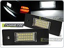 Osvětlení SPZ, LED bílá, BMW E81, E87, E63, E64, E85, E86, bílé, 