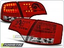 Zadní světla, lampy LED Audi A4, 2005-2008, combi, čiré, červené LDAU37