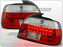 Zadní světla, lampy LED BMW E39, 1996-2000, čiré, červené LDBM01