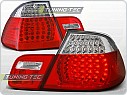 Zadní světla, lampy LED BMW E46, 1998-2001, sedan, čiré, červené LDBM07