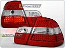 Zadní světla, lampy LED BMW E46, 1998-2001, sedan, čiré, červené LDBM40