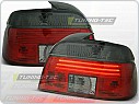 Zadní světla, lampy LED BMW E39, 1996-2000, kouřové, červené, čiré LDBM43