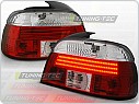 Zadní světla, lampy LED BMW E39, 1996-2000, čiré, červené LDBM44