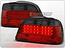 Zadní světla, lampy LED BMW E38, 1994-2001, kouřové, červené LDBM45