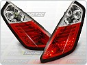 Zadní světla, lampy LED Fiat Grande Punto, 2005-2009, čiré, červené LDFI02