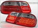 Zadní světla, lampy LED Mercedes W210 Sedan, E-class, 1995-2002, čiré, červené LDME08