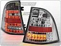 Zadní světla, lampy LED Mercedes ML W163, 1998-2005, čiré, chrom LDME23