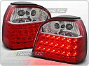 Zadní světla, lampy LED Volkswagen Golf 3, 1992-1998, čiré, červené LDVW10