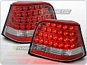 Zadní světla, lampy LED Volkswagen Golf 4, 1998-2003, čiré, červené LDVW21