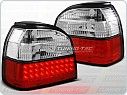 Zadní světla, lampy LED Volkswagen Golf 3, 1992-1998, čiré, červené LDVW35