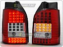 Zadní světla, lampy LED Volkswagen T5, 2003-2009, čiré, červené LDVW44