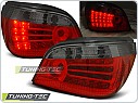 Zadní světla, lampy LED BMW E60, 2003-2007, sedan, kouřové, červené LDBM17