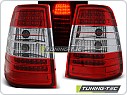 Zadní světla, lampy LED Mercedes W124, E-class COMBI, 1985-1998, čiré, červené LDME25