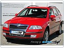 Chromový rámeček přední značky, Škoda Octavia 2, 2004-2008