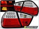 Zadní světla, lampy LED BAR, BMW E90, 2005-2008, bílé, červené LDBM72