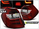 Zadní světla LED, BMW 1, E87,E81, 2007-2011, červené, čiré LDBM87