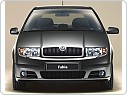 Gumové koberce, autokoberce sada ŠKODA Fabia 1, 2000-2007