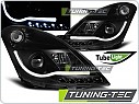 Přední světlomety, světla, lampy Suzuki Swift 2010- Tuning Tube LED light, černé black LPSI04