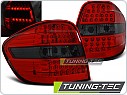 Zadní světla, lampy LED, Mercedes ML W164, 2005-2008, červené, kouřové LDME93