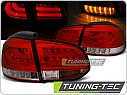 Zadní světla, lampy LED BAR Volkswagen Golf 6, 2009-2012, červené, bílé LDVWC9