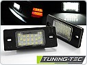 Osvětlení SPZ, LED bílá, Volkswagen VW Touareg 02-10, Tiguan, Golf 5,6, Passat 3BG 00-05 combi, Porsche Cayenne 02-10, SKLADEM